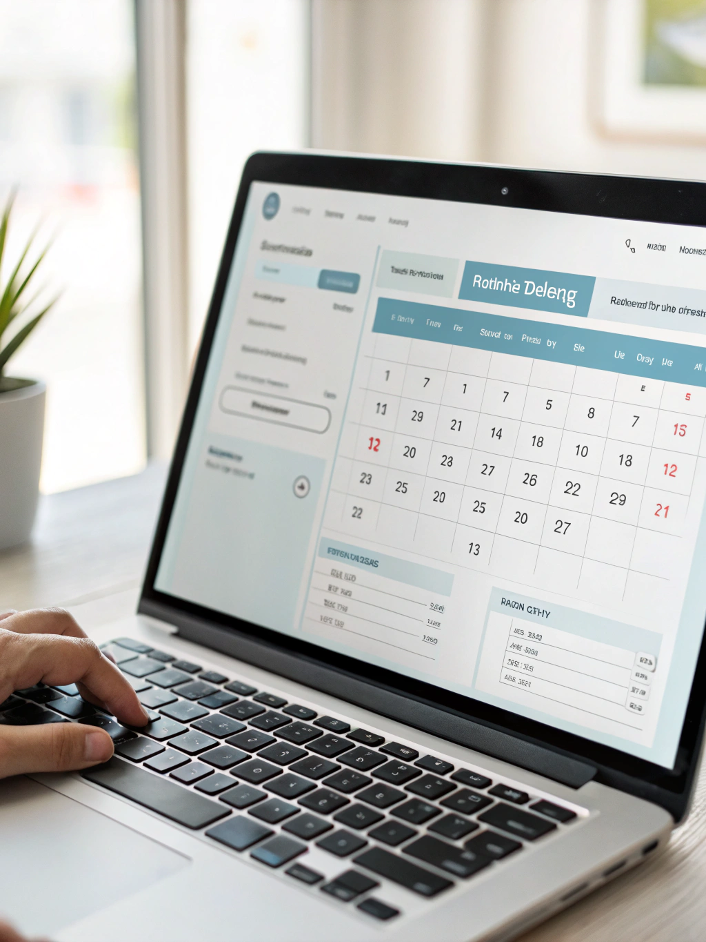 Automated booking system for professional services